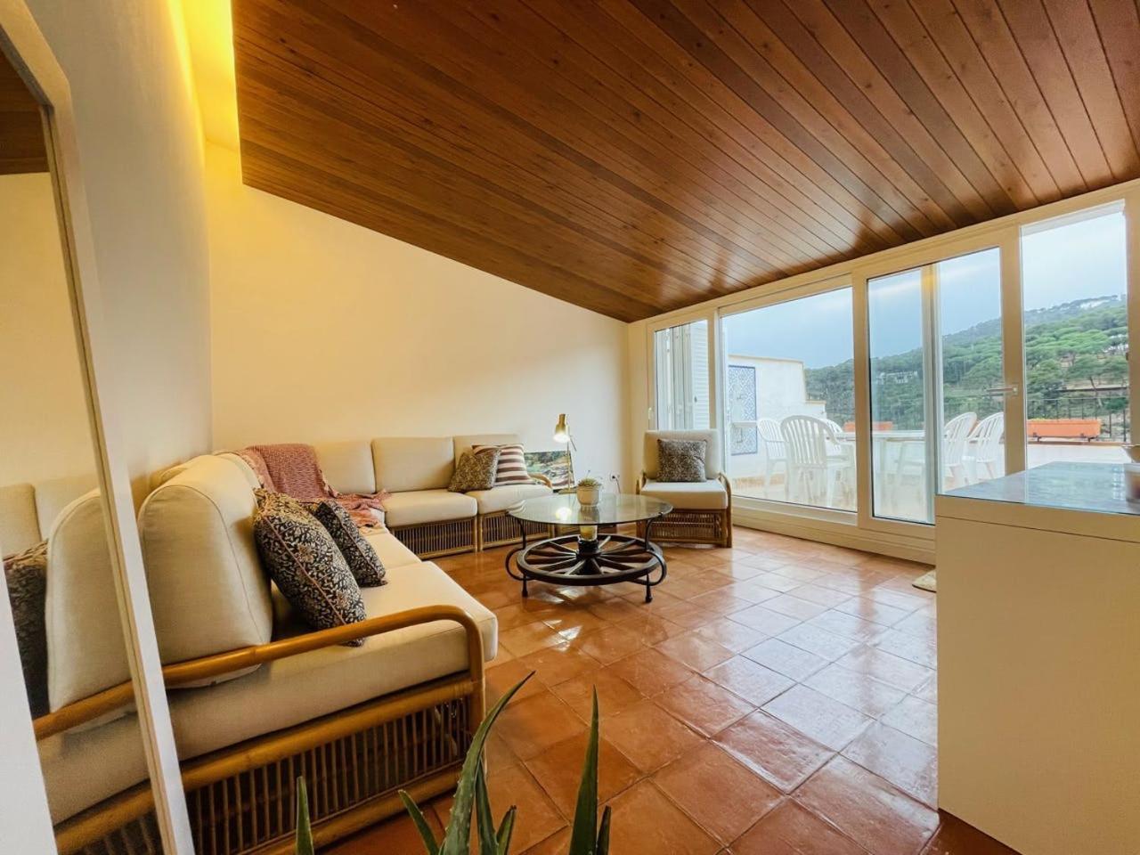Tamariu Platja - Penthouse On Passeig Del Mar. 아파트 외부 사진