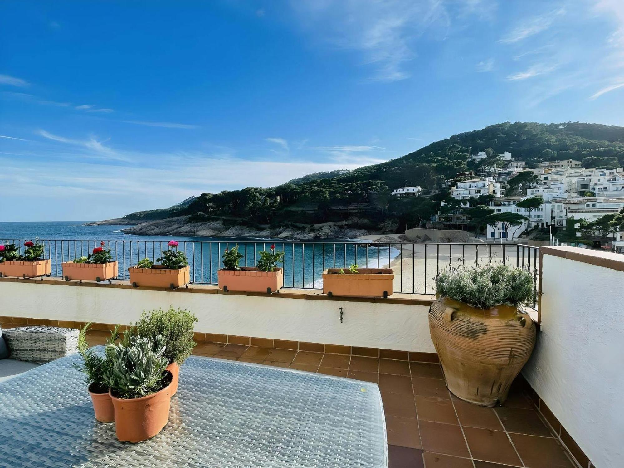 Tamariu Platja - Penthouse On Passeig Del Mar. 아파트 외부 사진