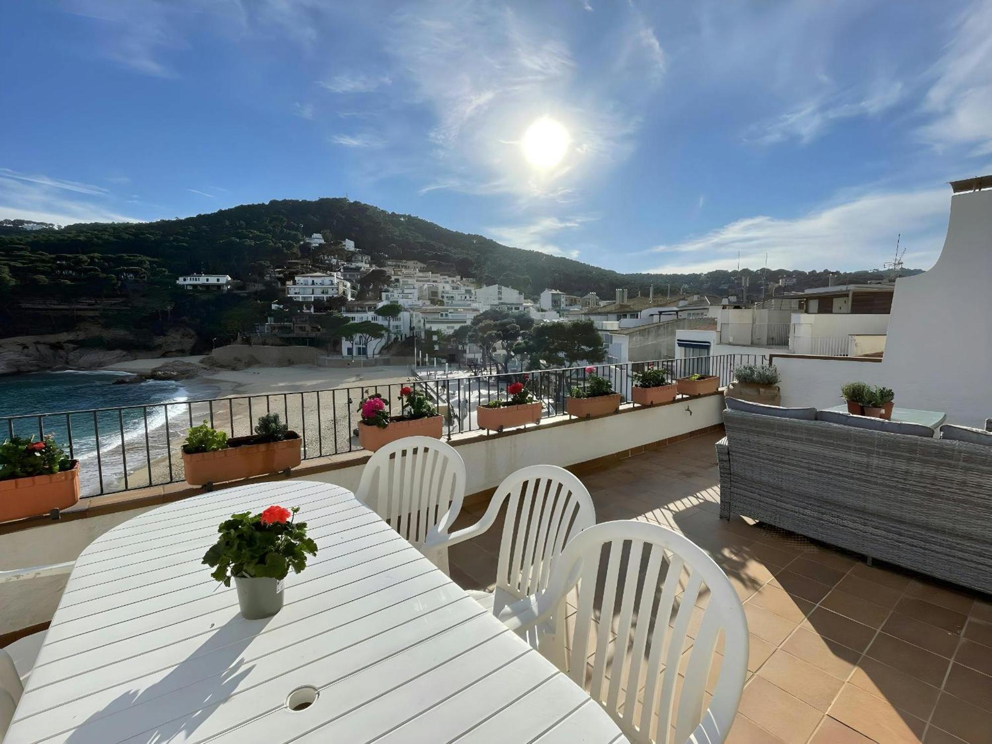 Tamariu Platja - Penthouse On Passeig Del Mar. 아파트 외부 사진